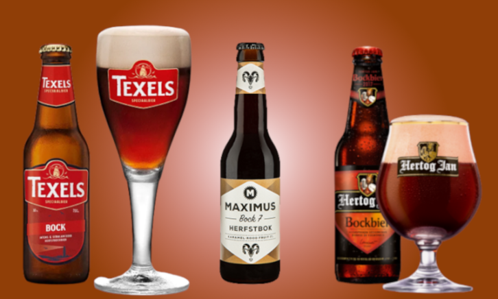 Bockbier Header Drie bockbieren header